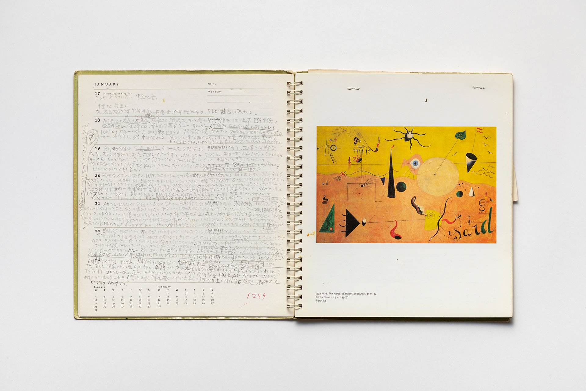 日記, 1994.1.3–1995.1.1