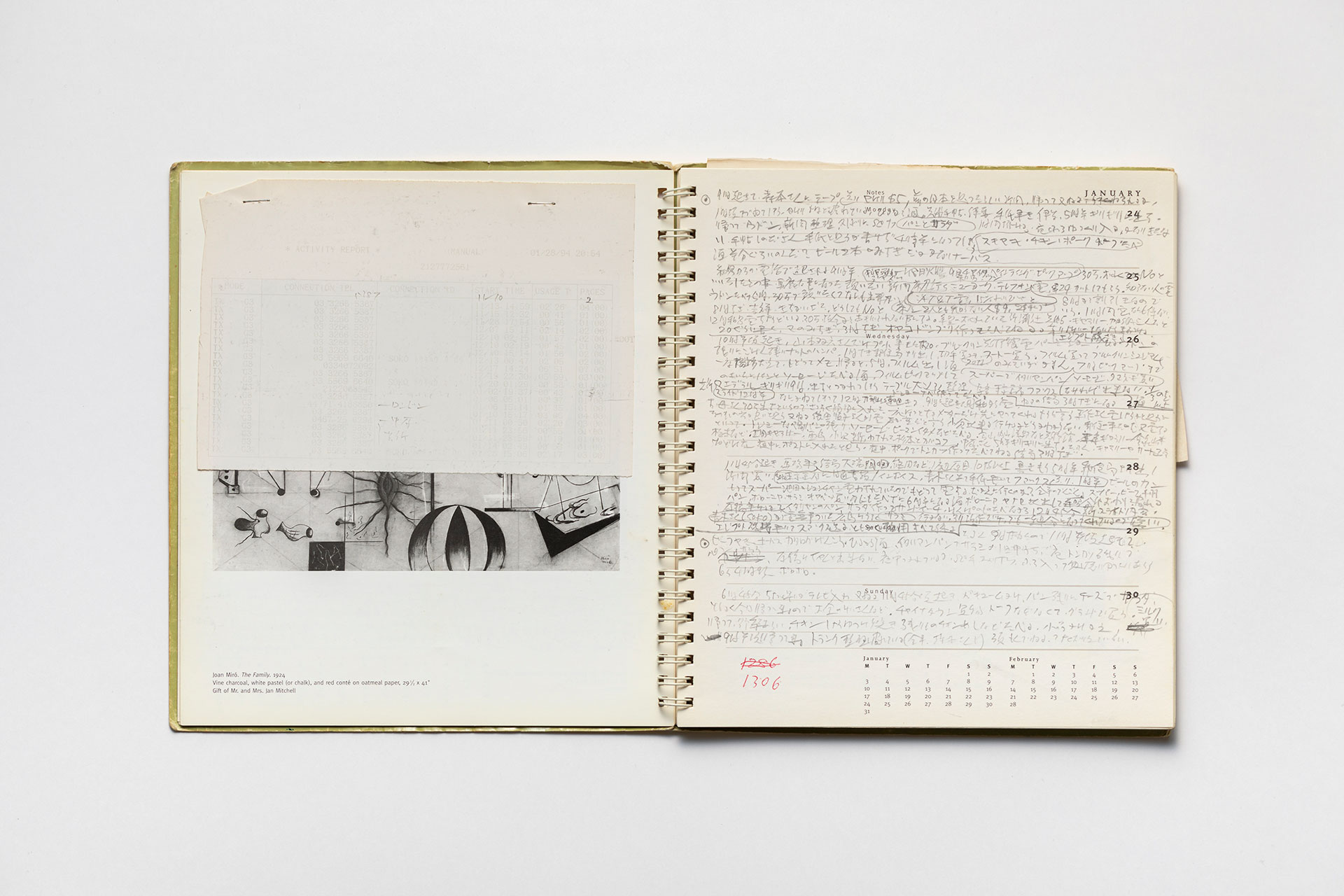 日記, 1994.1.3–1995.1.1