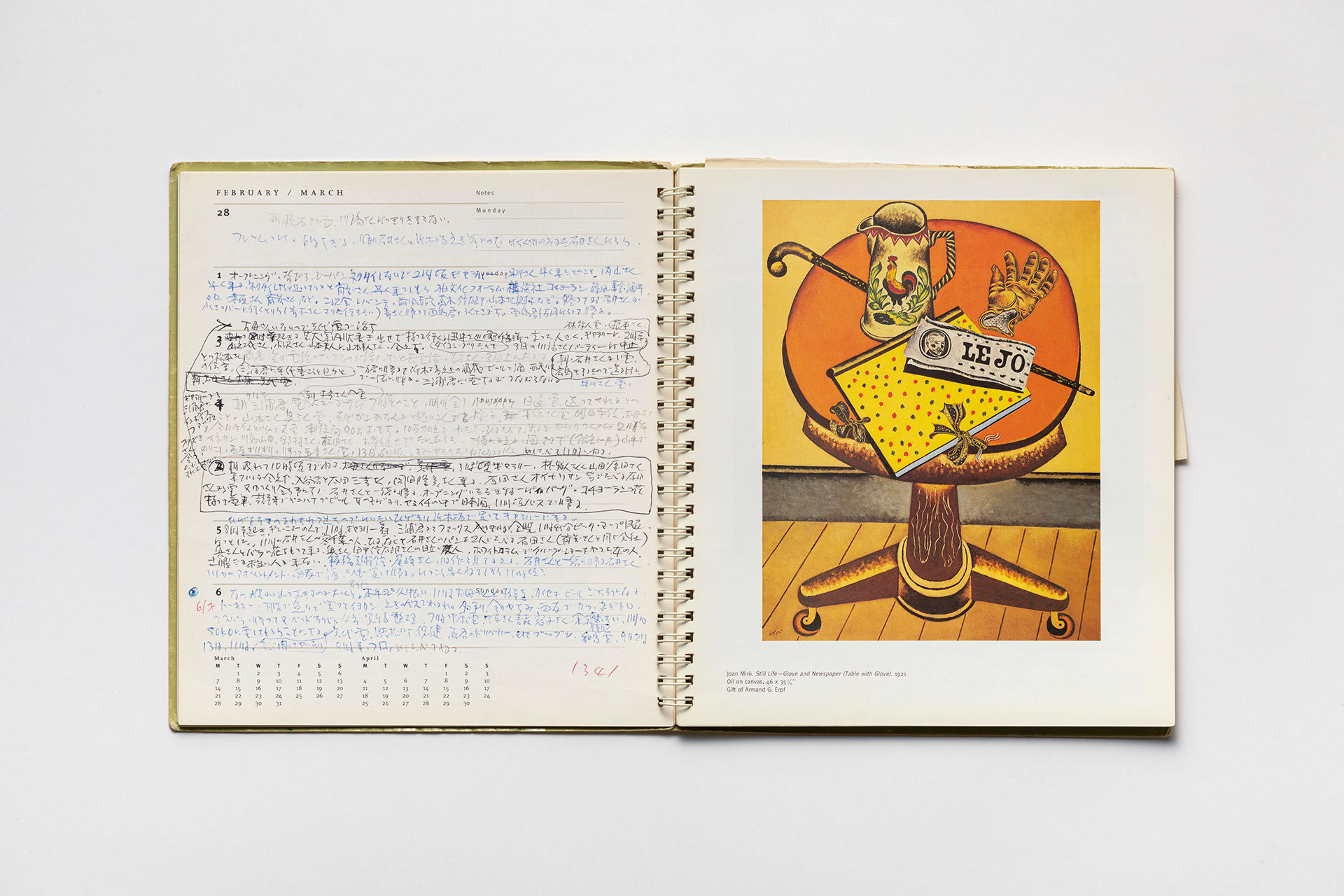 日記, 1994.1.3–1995.1.1