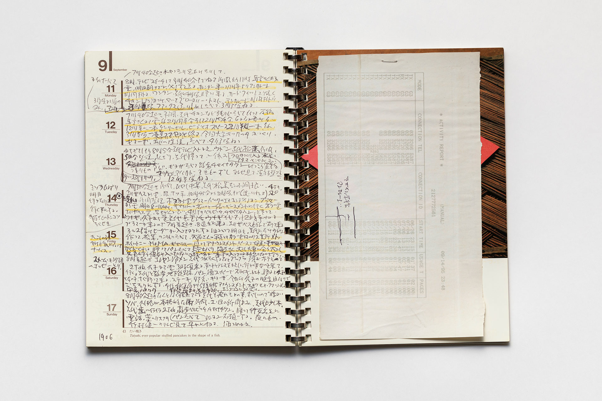 日記, 1995.1.1–1995.12.31