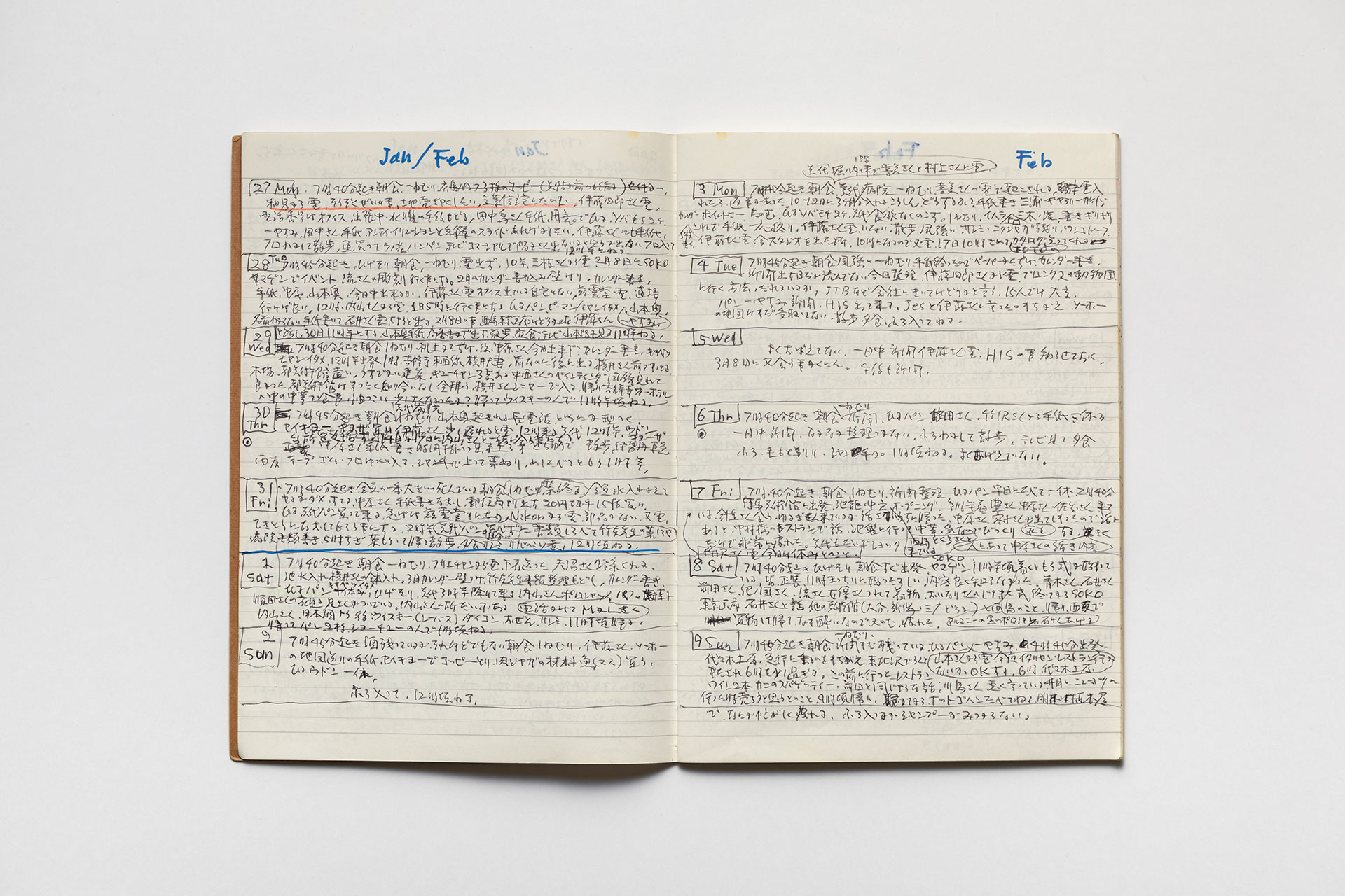 日記, 1997.1.6–1998.1.4