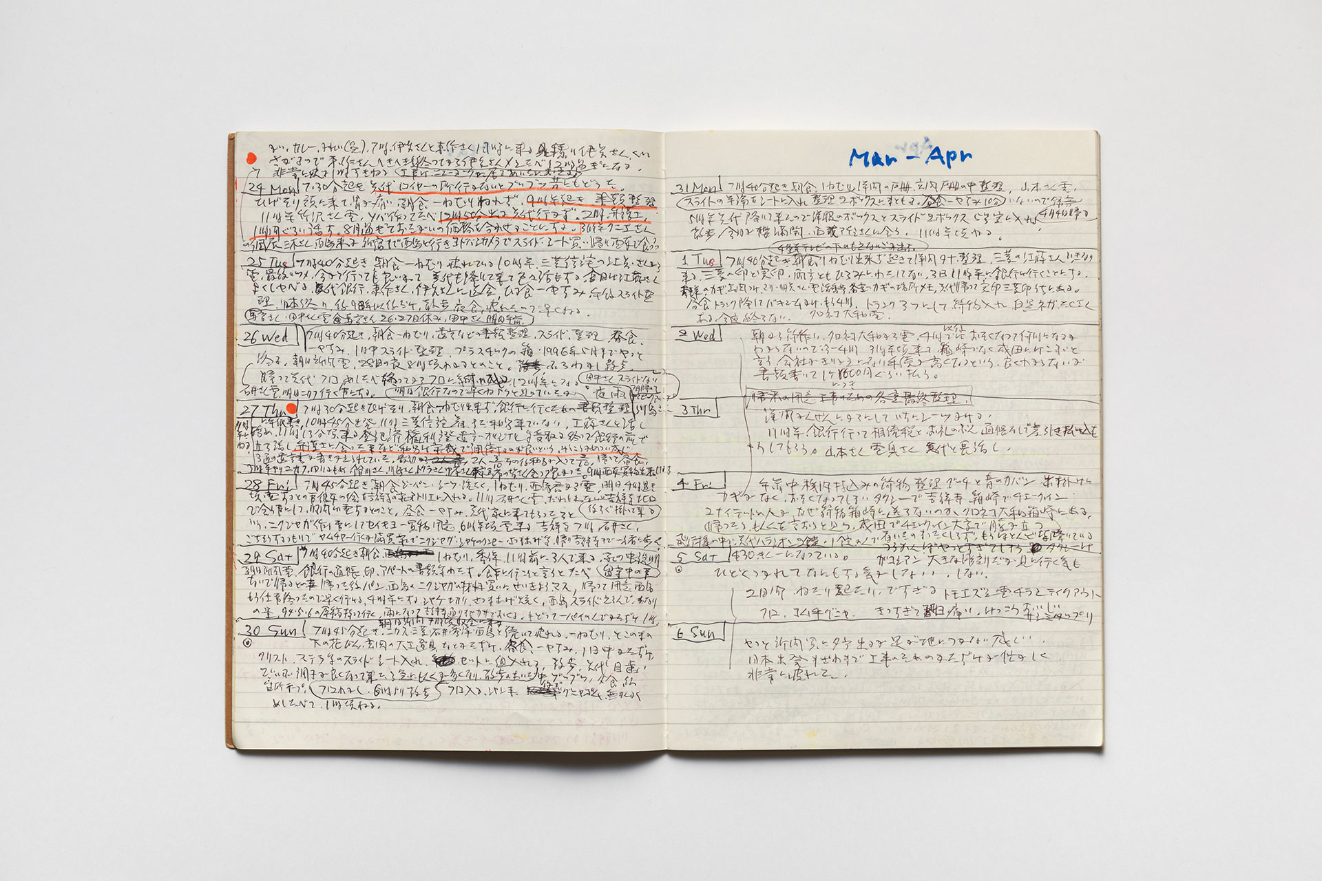 日記, 1997.1.6–1998.1.4