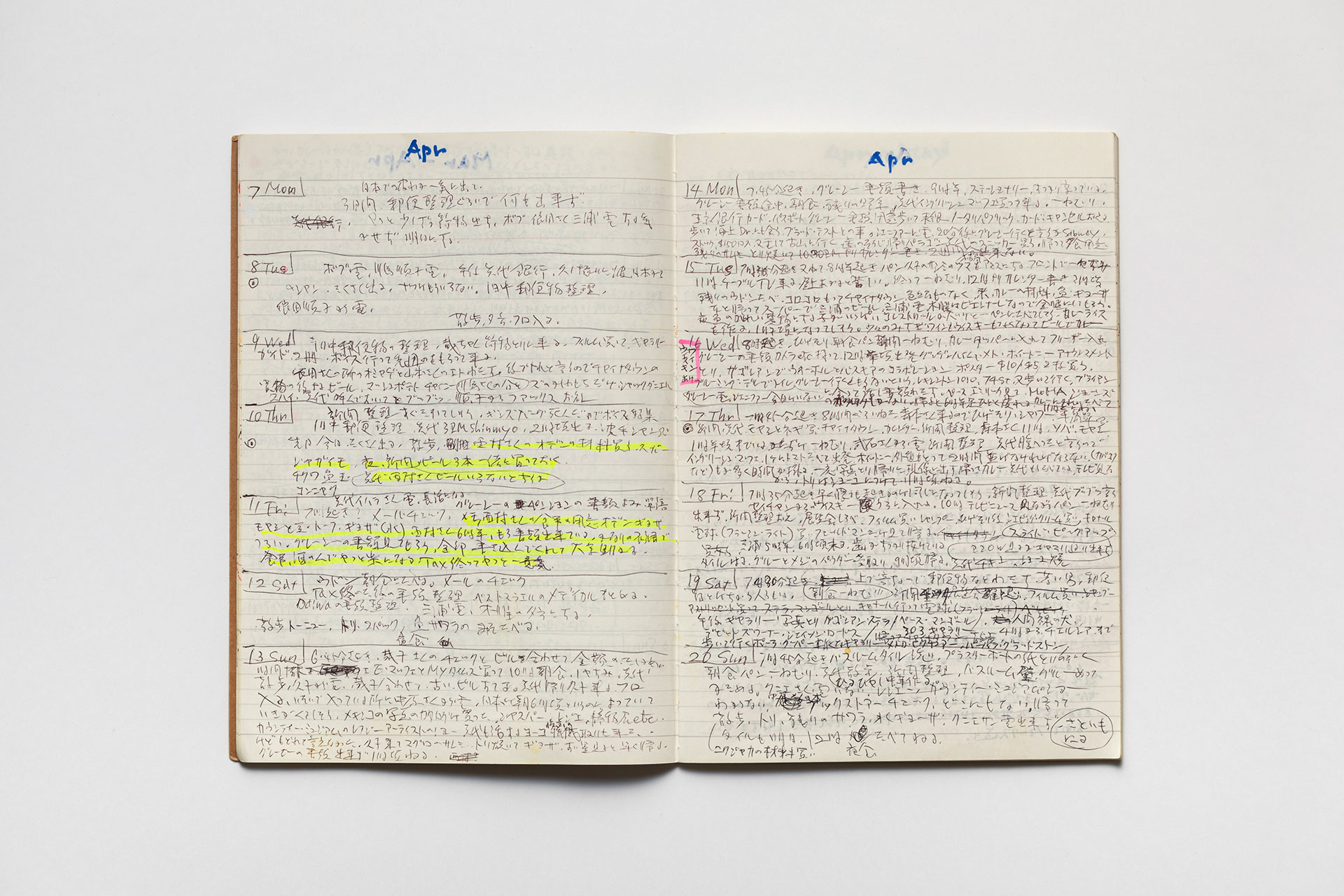 日記, 1997.1.6–1998.1.4