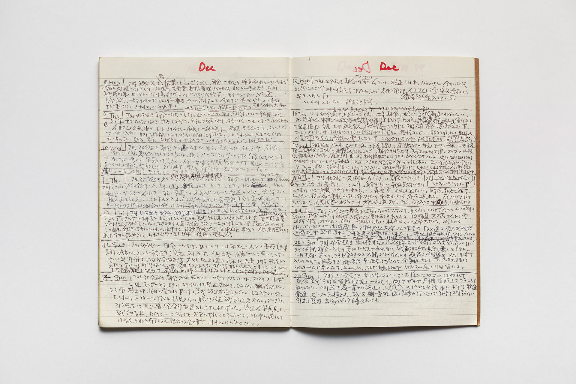 日記, 1997.1.6–1998.1.4