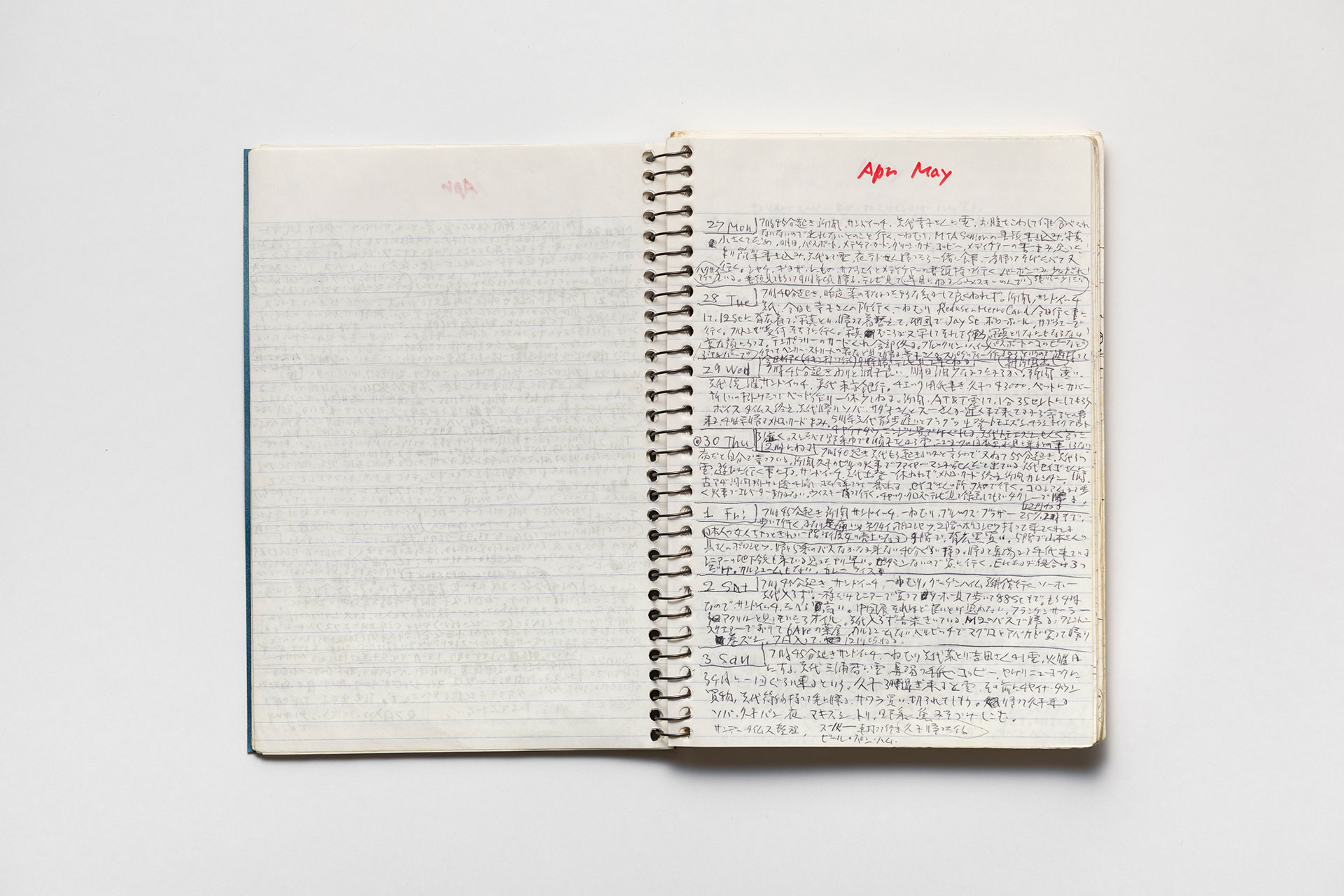 日記, 1998.1.5–1999.12.12