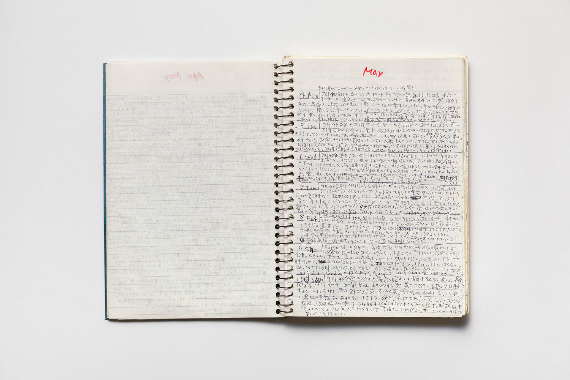 日記, 1998.1.5–1999.12.12