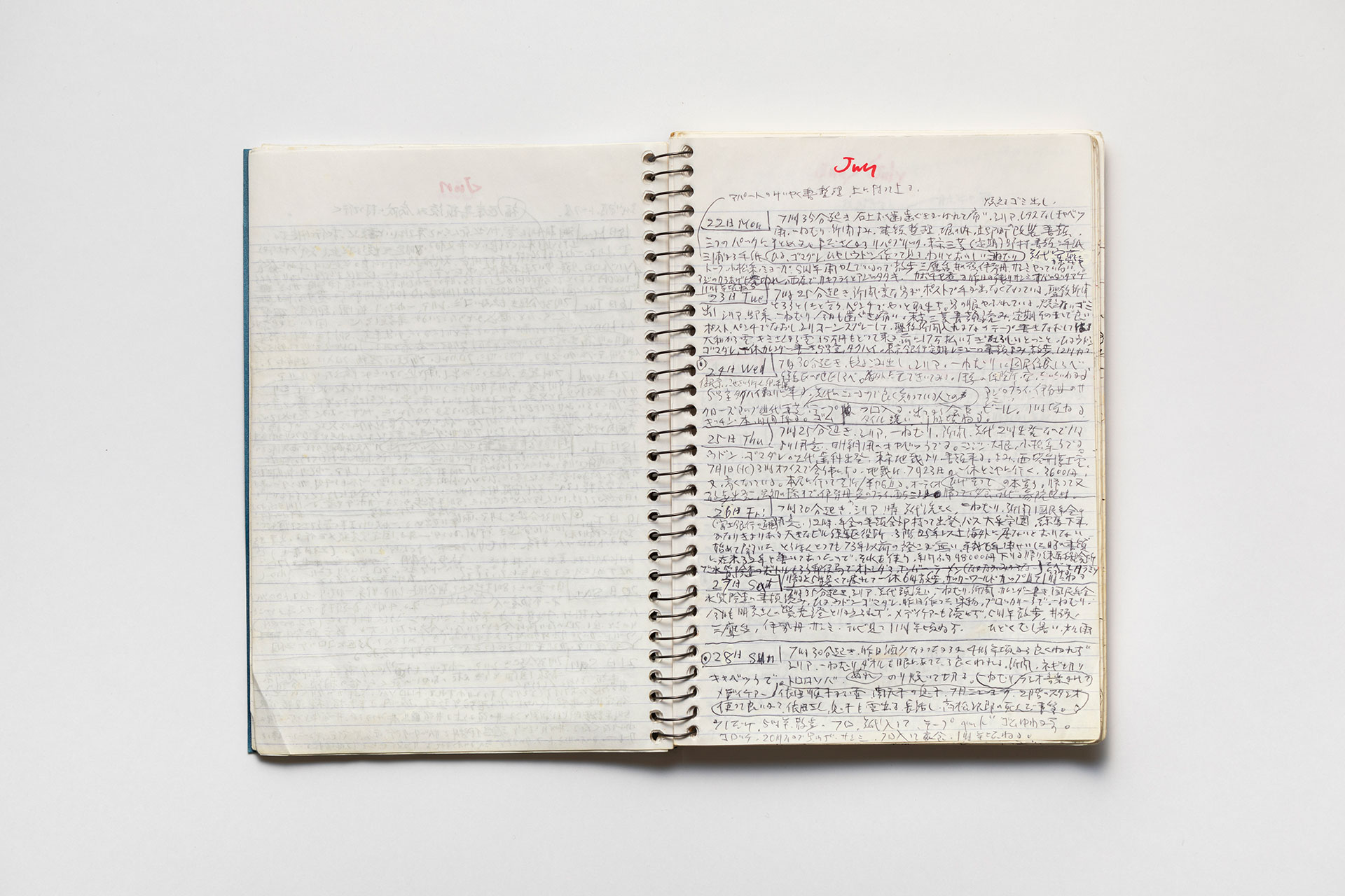 日記, 1998.1.5–1999.12.12