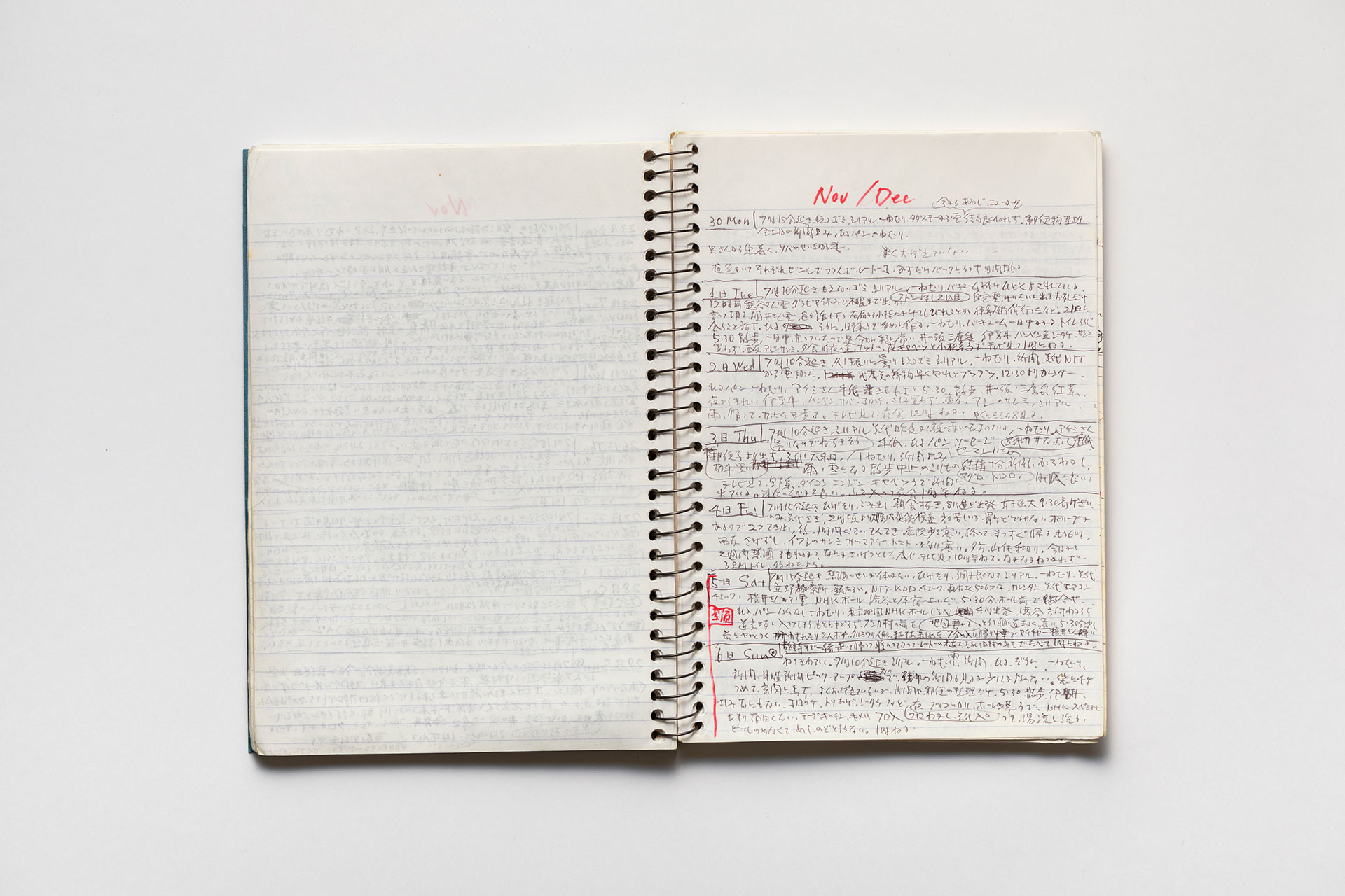 日記, 1998.1.5–1999.12.12