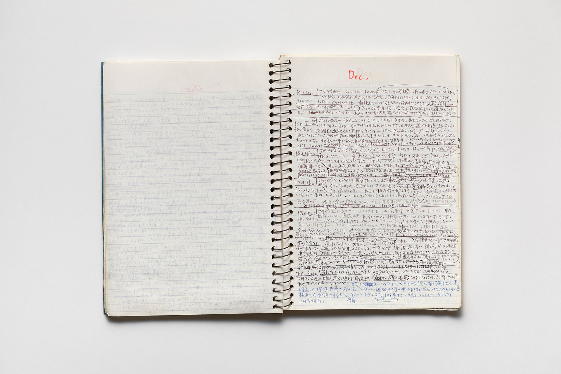 日記, 1998.1.5–1999.12.12