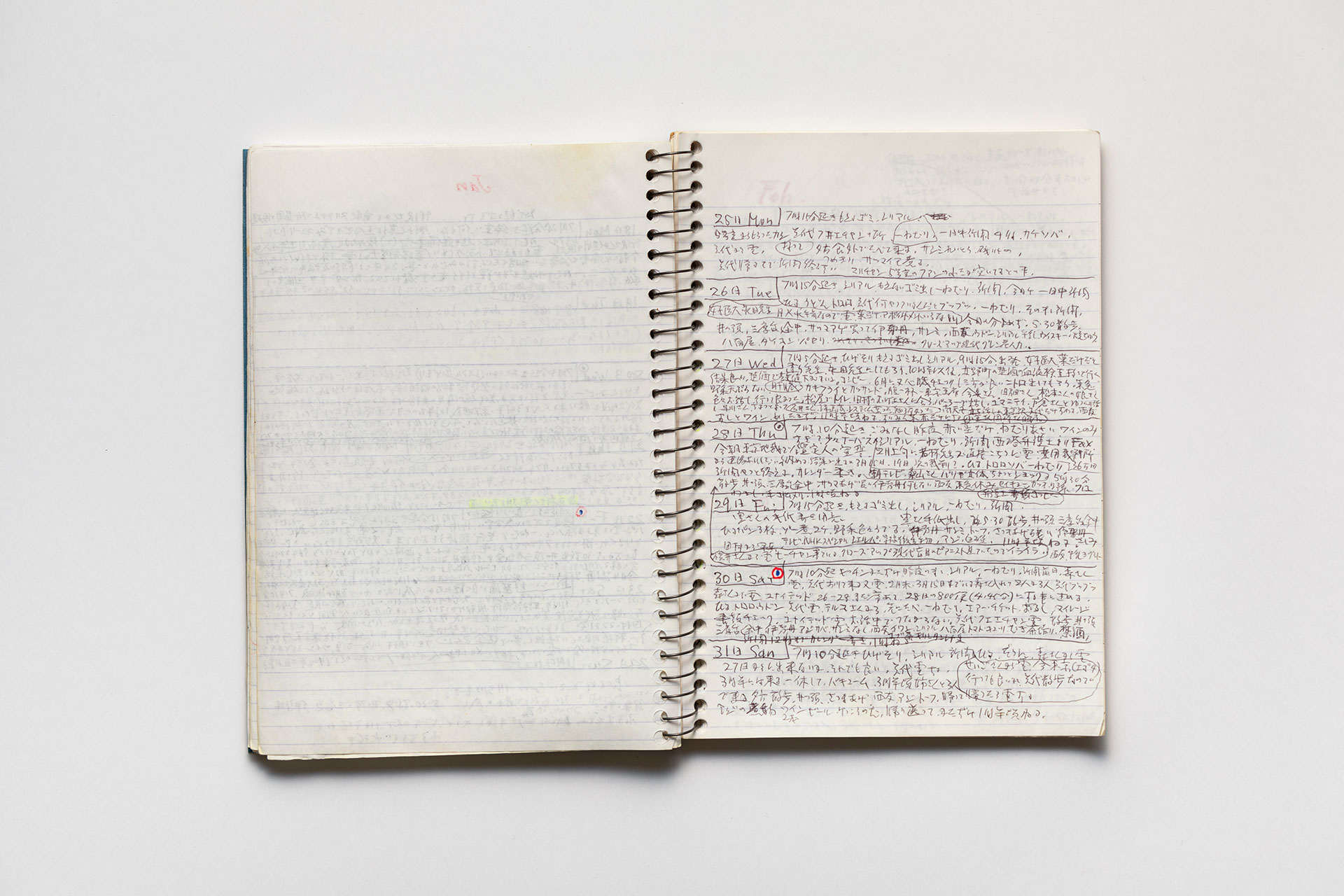 日記, 1998.1.5–1999.12.12