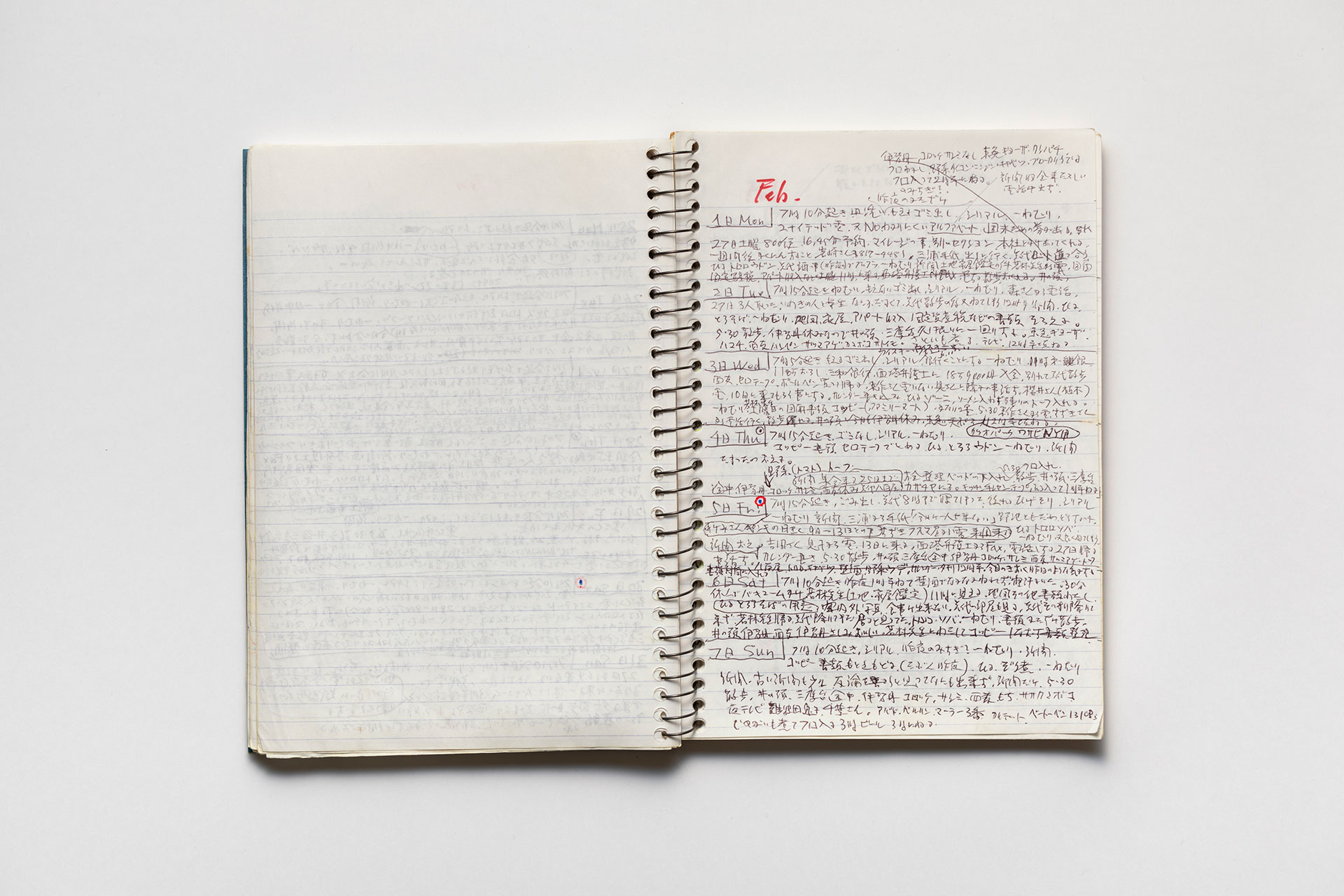 日記, 1998.1.5–1999.12.12