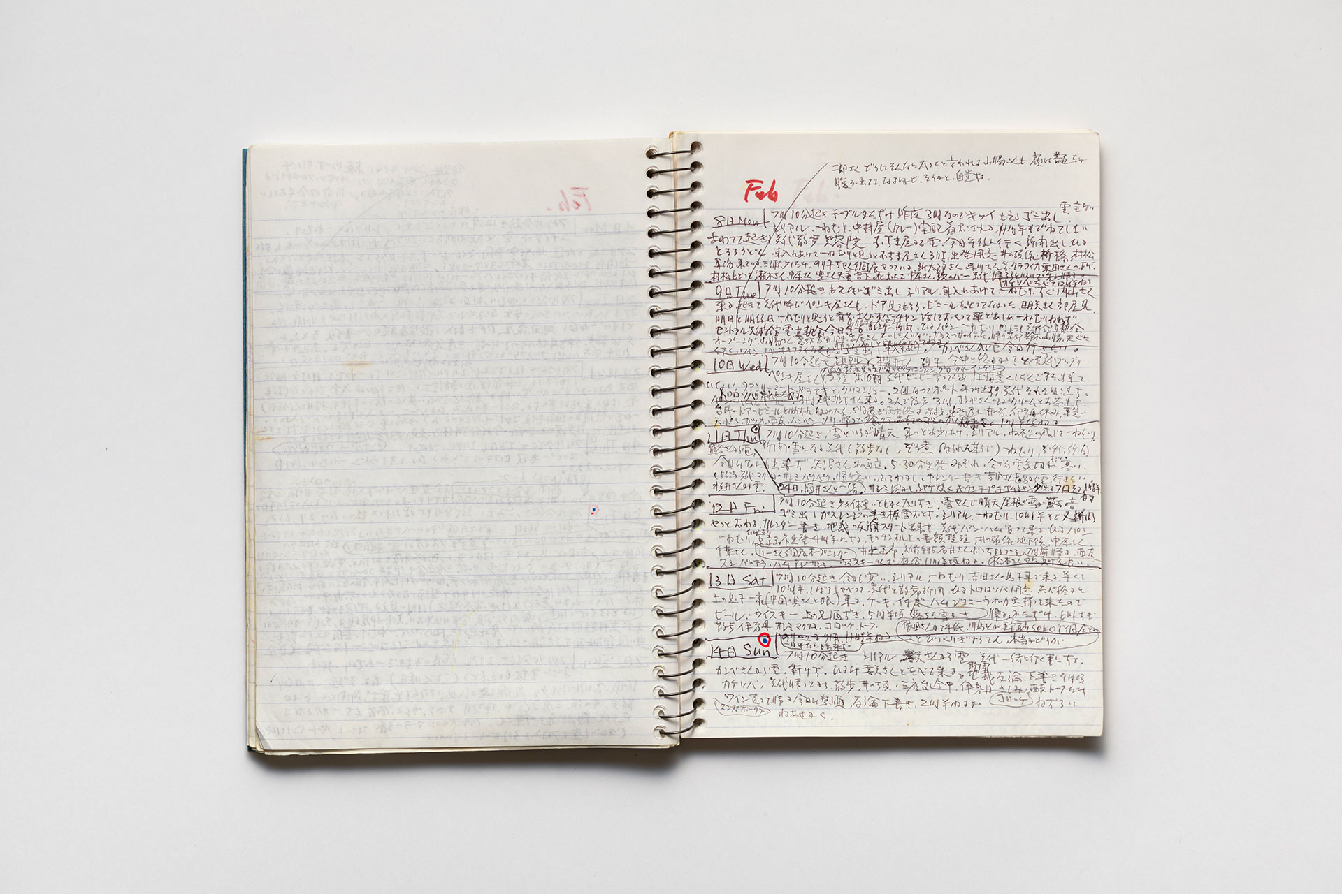 日記, 1998.1.5–1999.12.12