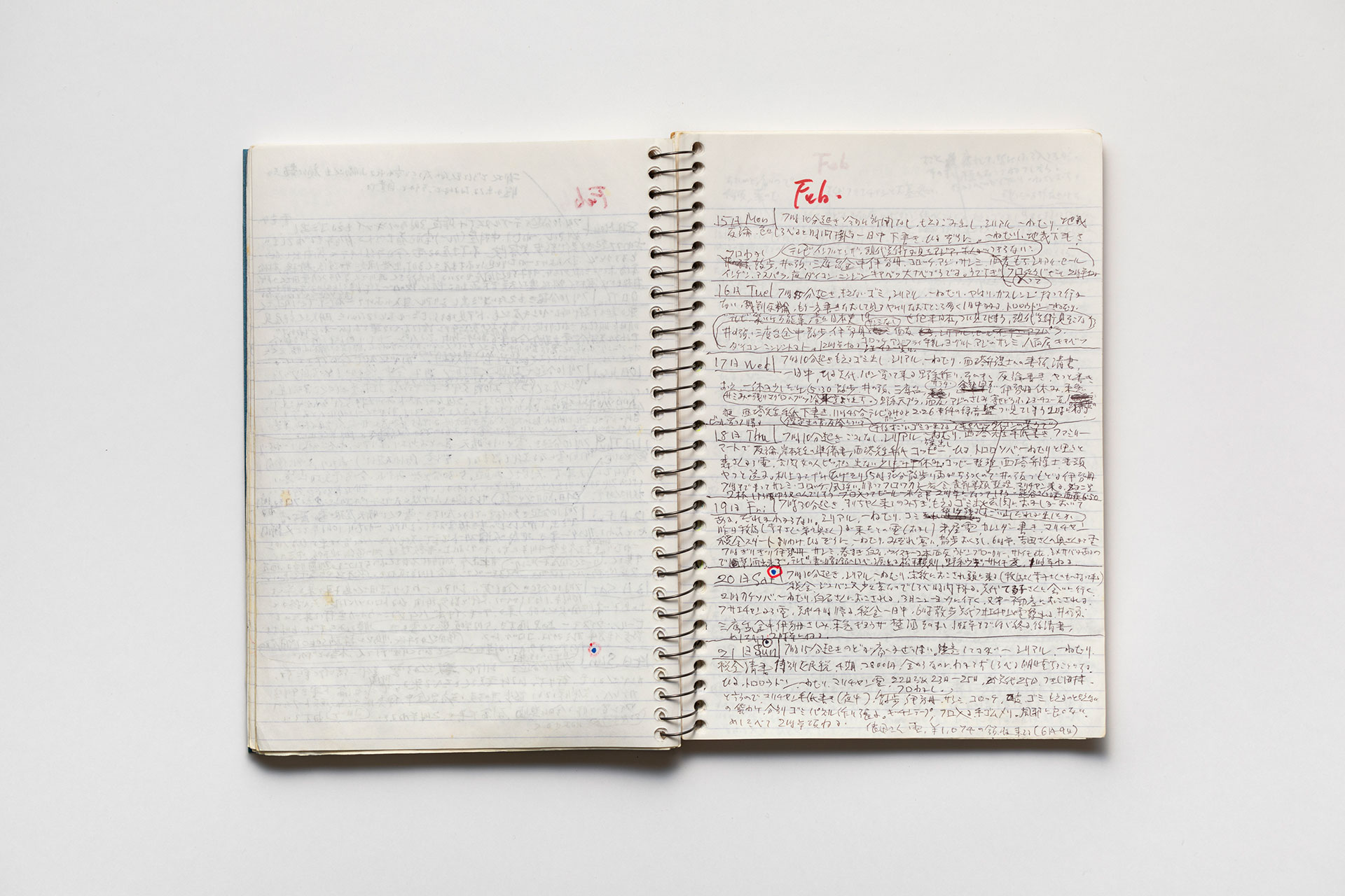 日記, 1998.1.5–1999.12.12