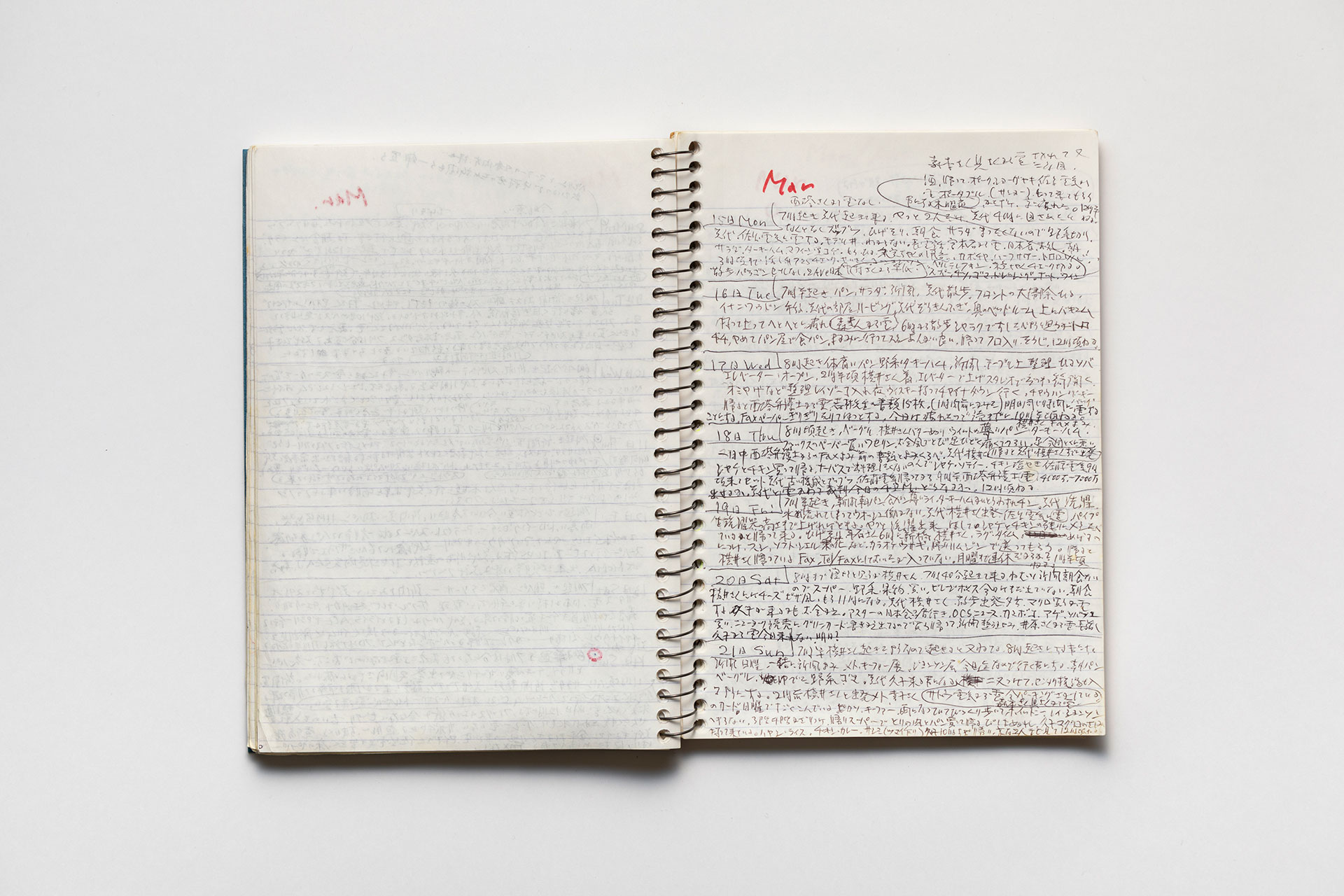 日記, 1998.1.5–1999.12.12