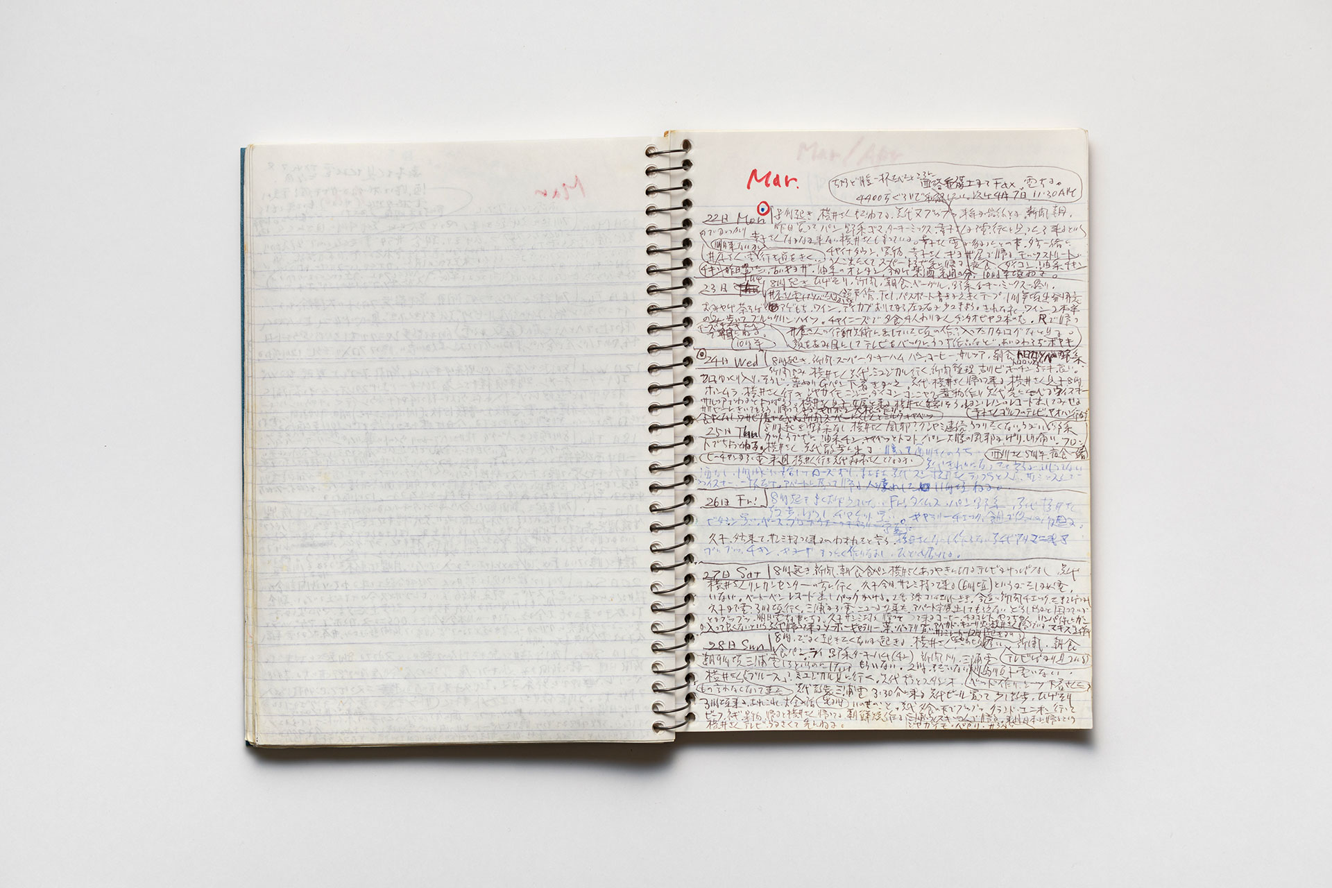 日記, 1998.1.5–1999.12.12