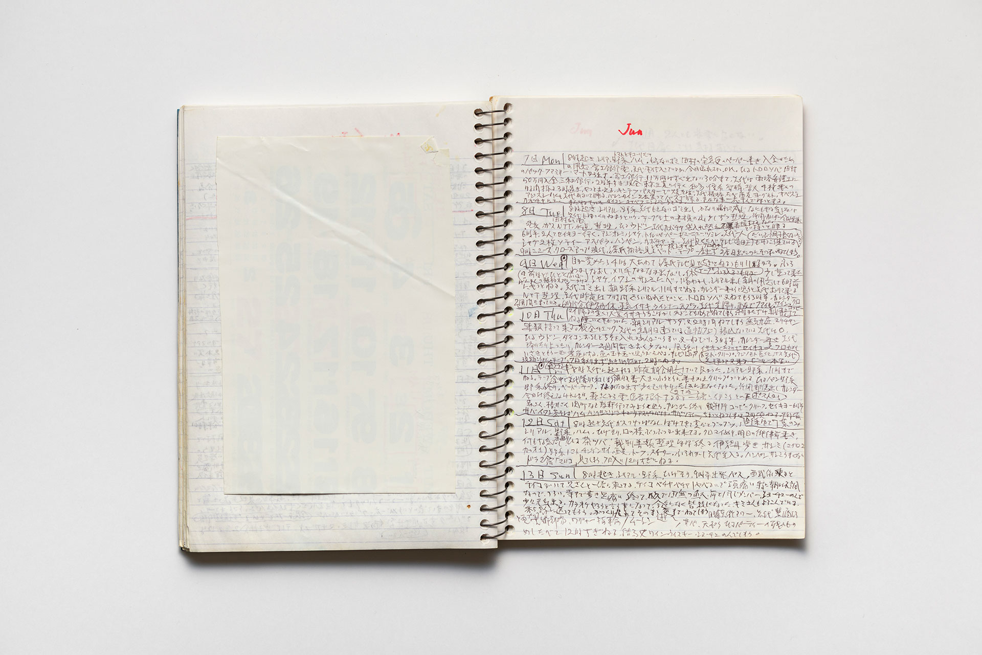 日記, 1998.1.5–1999.12.12