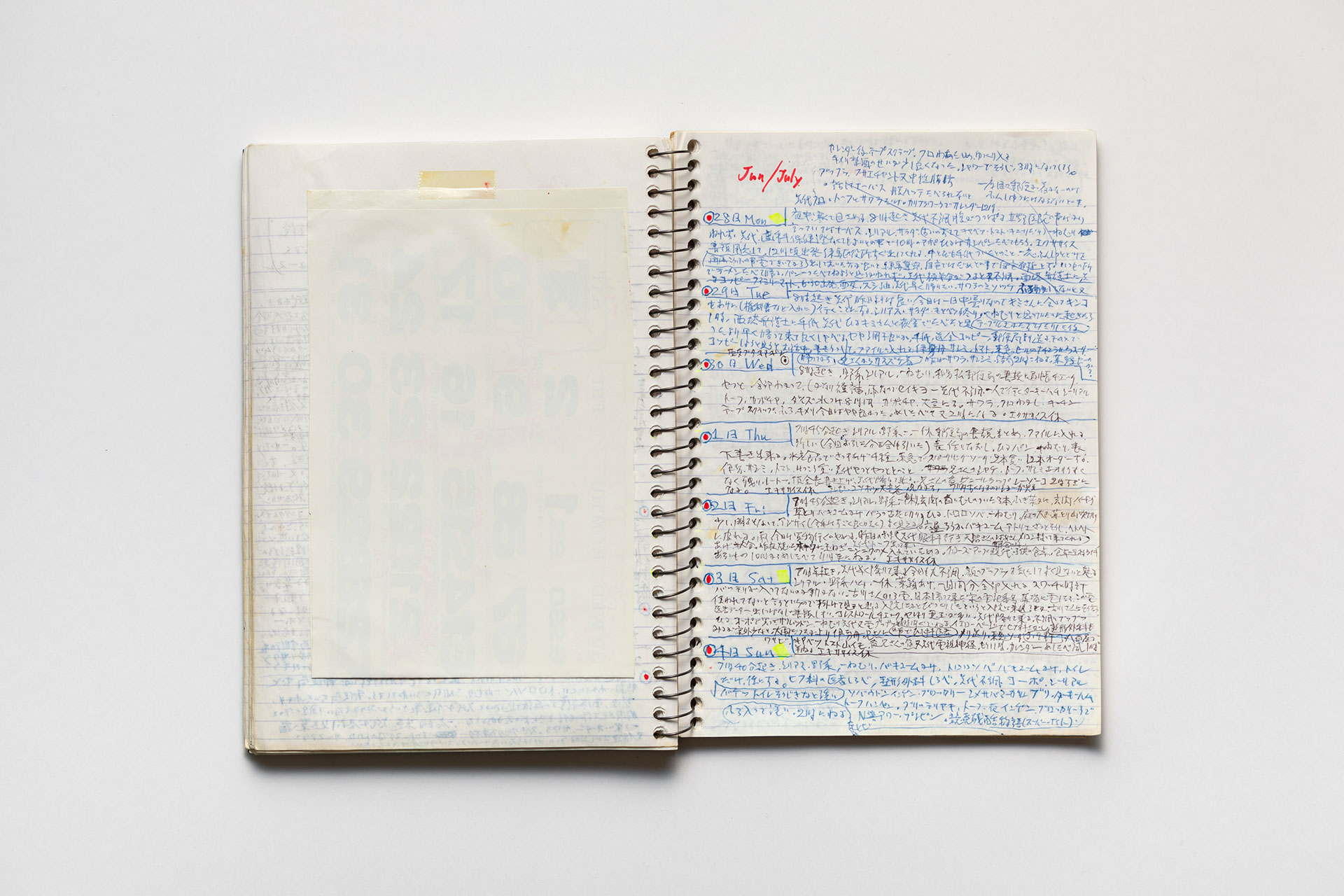 日記, 1998.1.5–1999.12.12