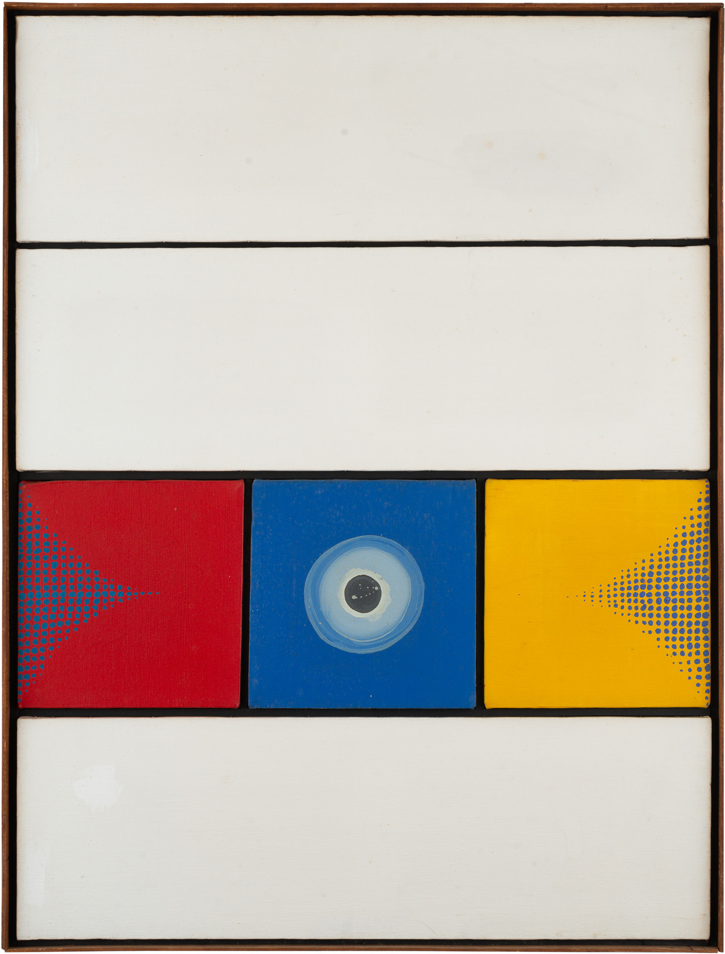 近藤竜男〈Untitled〉, 油彩・アクリル・カンヴァス, 86.0×65.5, 1965