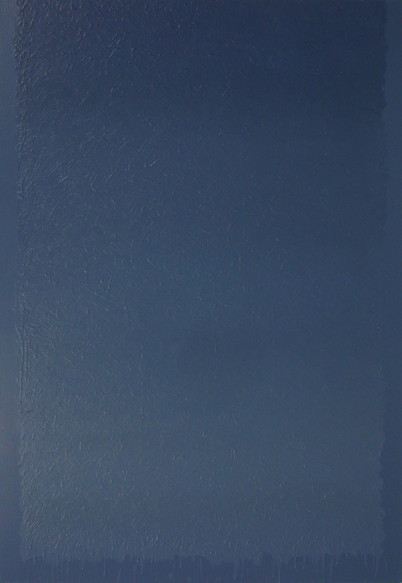 近藤竜男〈Blue Painting：J-09〉, 油彩・カンヴァス, 162.1×112.1, 近藤竜男展 Tatsuo KONDO new paintings（ギャルリー東京ユマニテ）, 2009