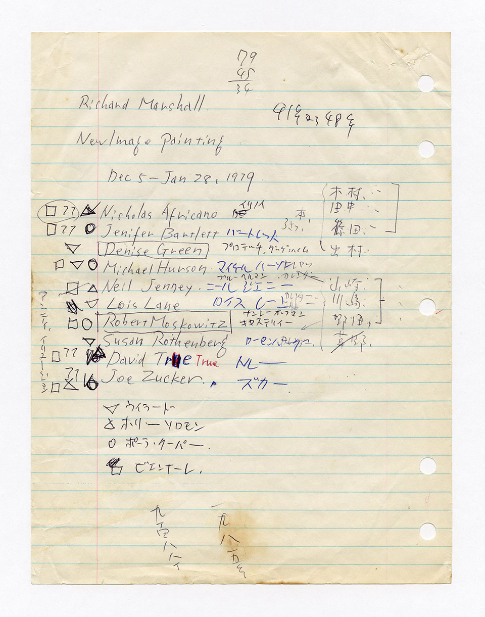 寄稿文, 芸術新潮 ワールド・スナップ欄 1979年2月号