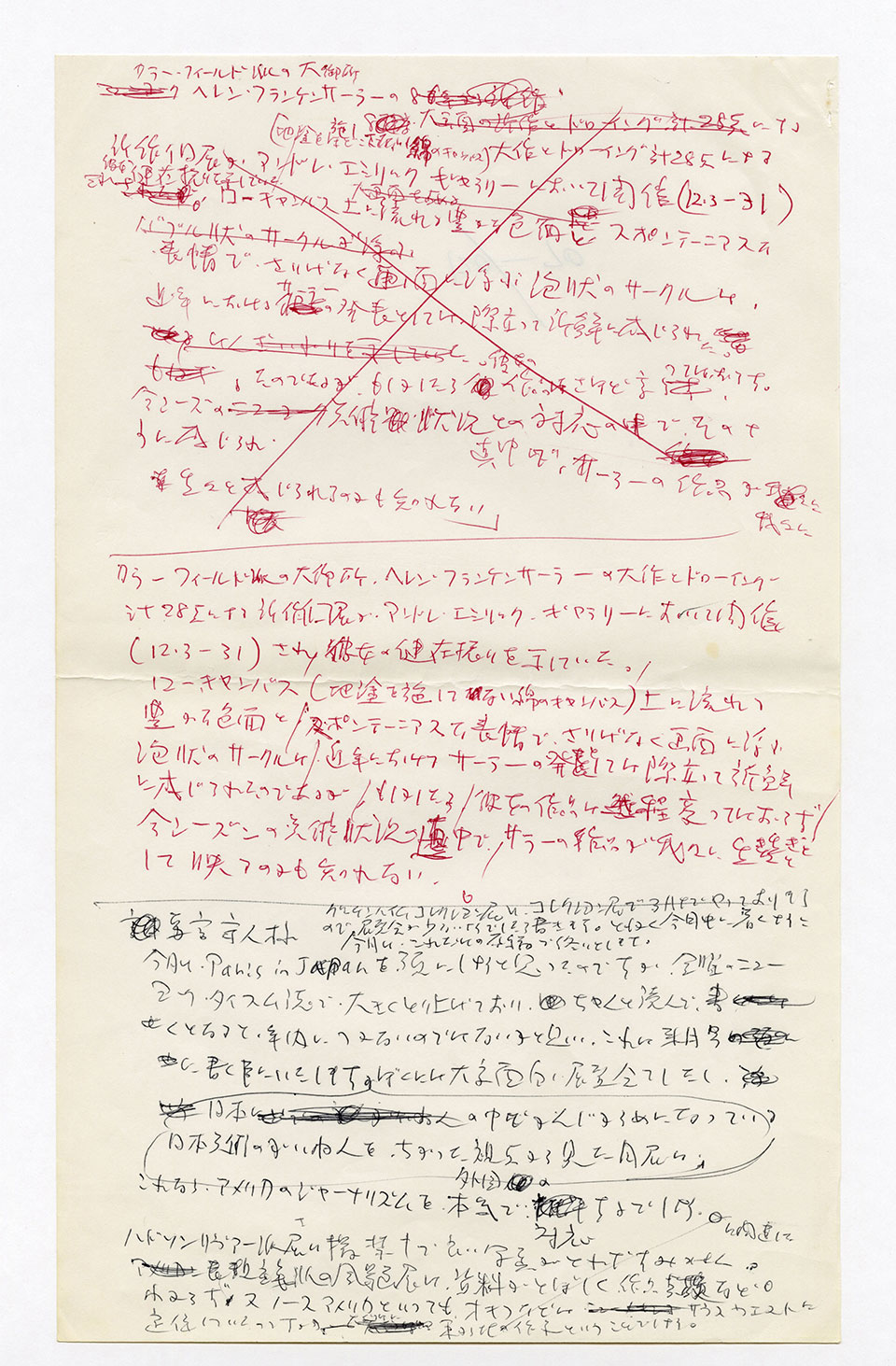 寄稿文, 芸術新潮 ワールド・スナップ欄 1988年2月号