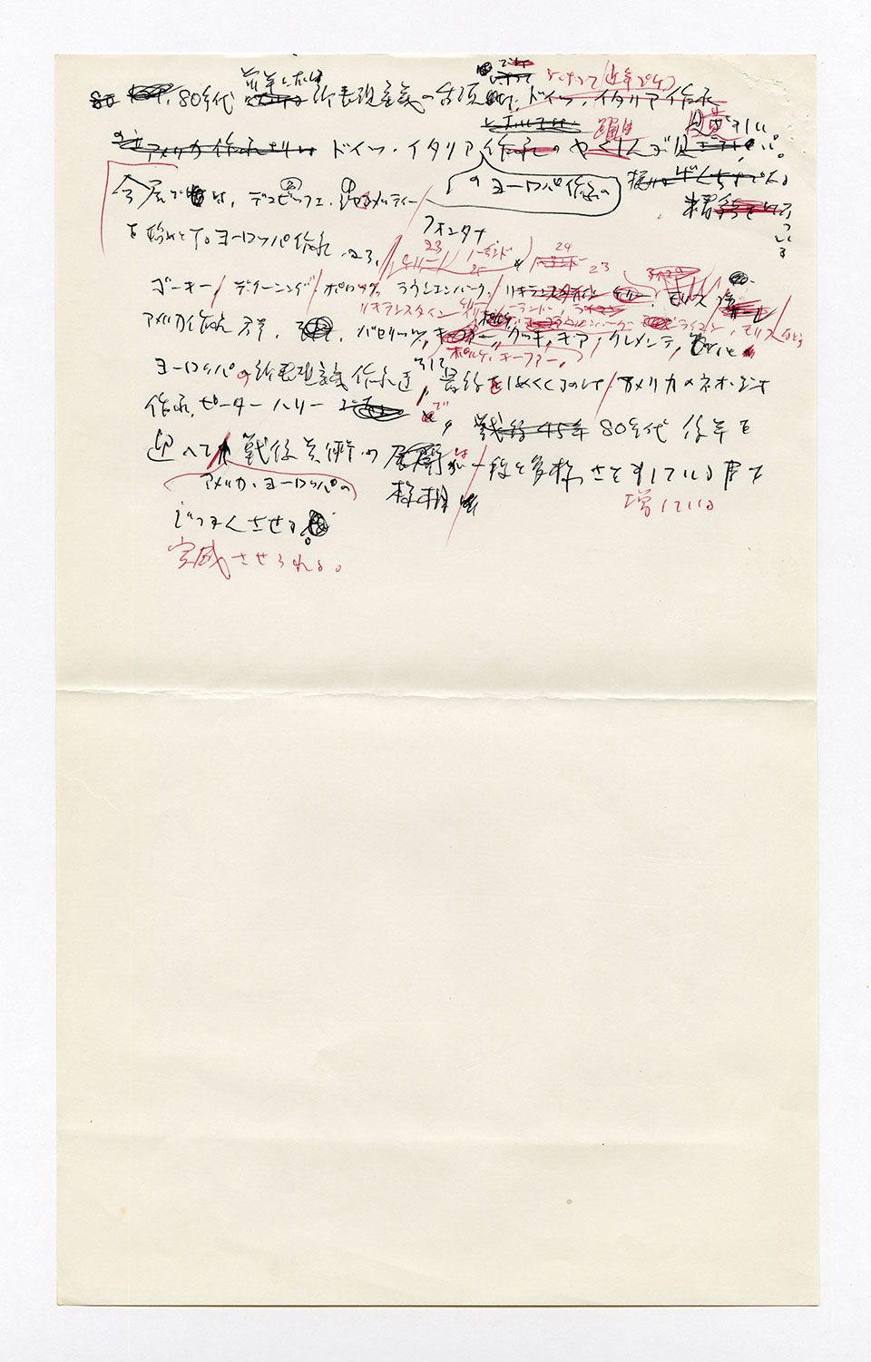 寄稿文, 芸術新潮 ワールド・スナップ欄 1989年2月号