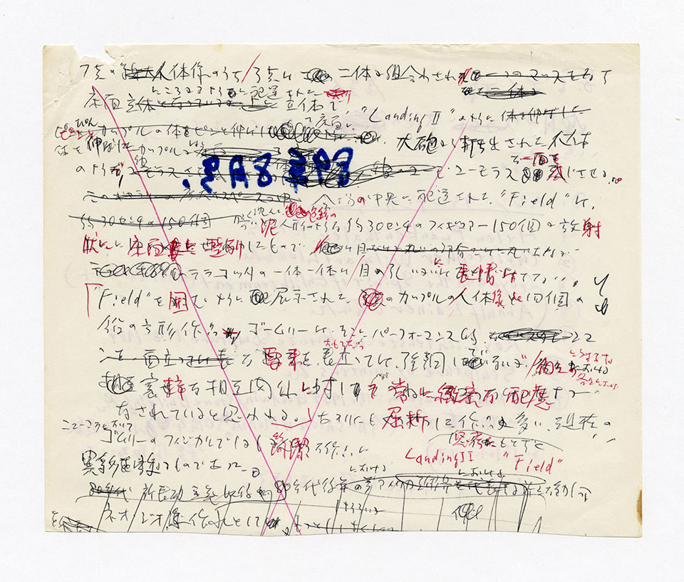 寄稿文, 芸術新潮 ワールド・スナップ欄 1989年8月号