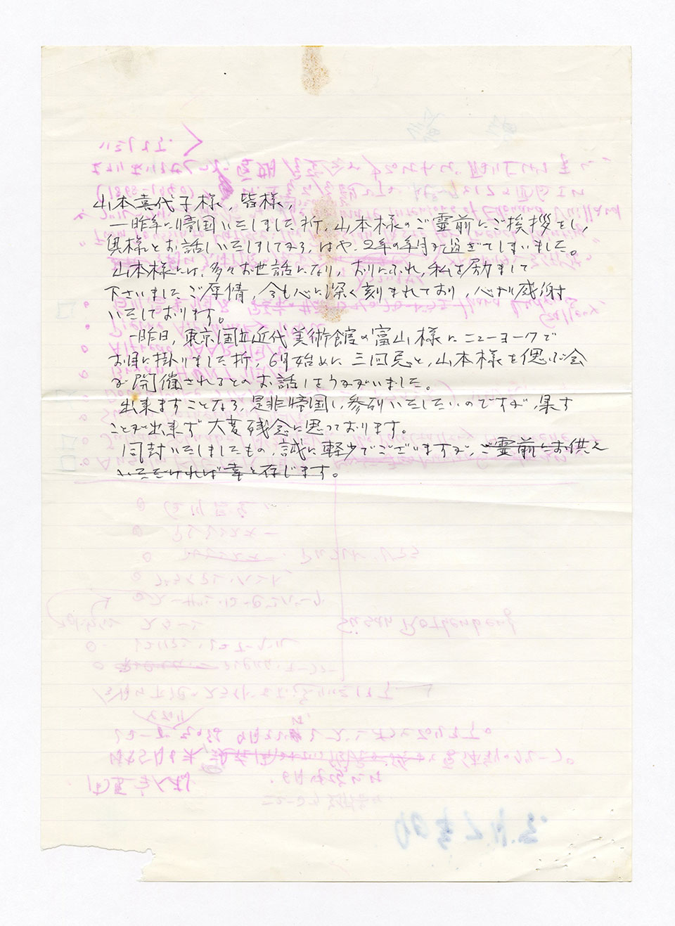 寄稿文, 芸術新潮 ワールド・スナップ欄 1990年7月号