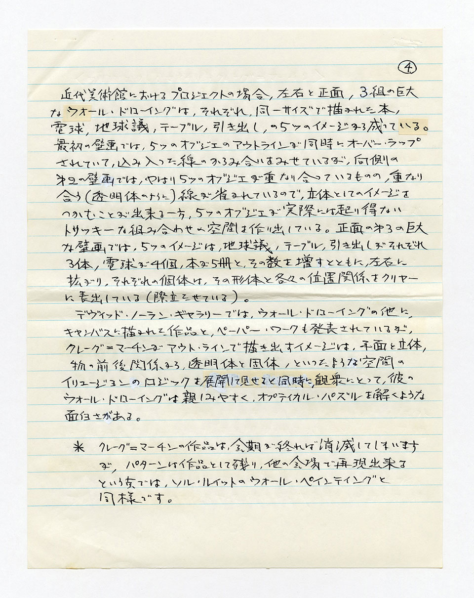 寄稿文, 芸術新潮 ワールド・スナップ欄 1991年5月号