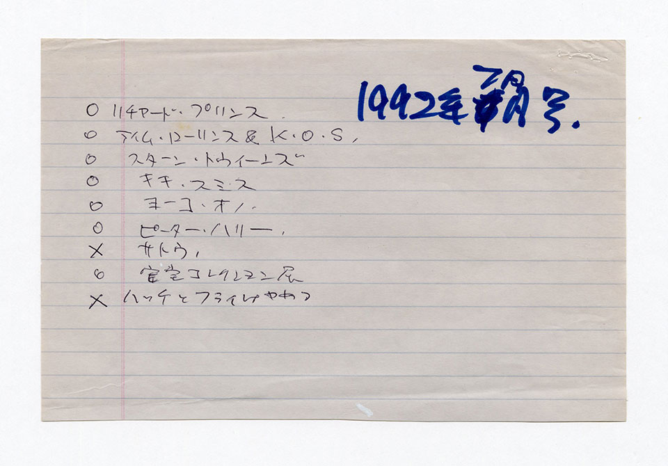 寄稿文, 芸術新潮 ワールド・スナップ欄 1992年7月号
