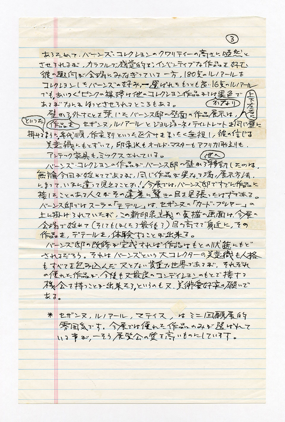 寄稿文, 芸術新潮 ワールド・スナップ欄 1993年7月号
