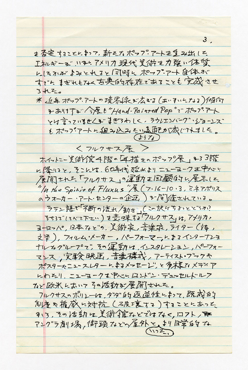 寄稿文, 芸術新潮 ワールド・スナップ欄 1993年10月号