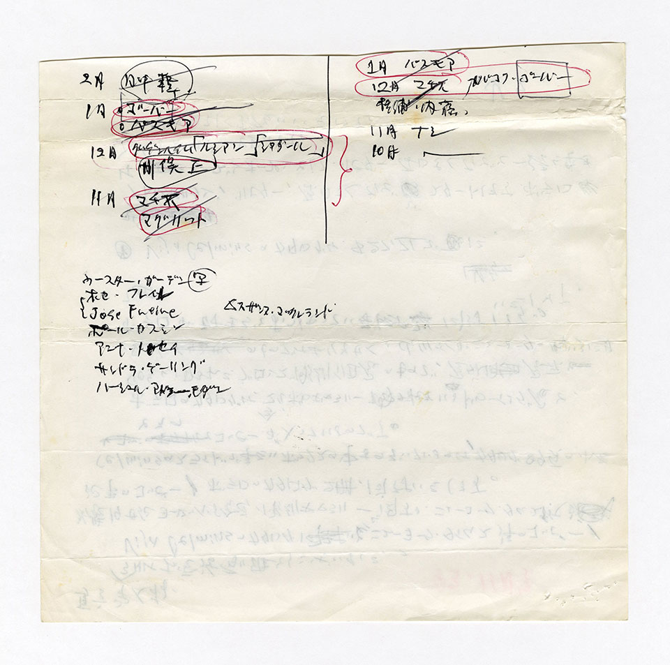 寄稿文, 芸術新潮 ワールド・スナップ欄 1993年11月号