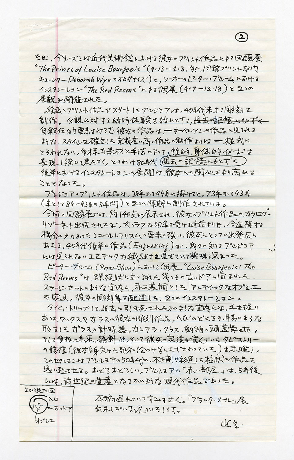 寄稿文, 芸術新潮 ワールド・スナップ欄 1995年2月号