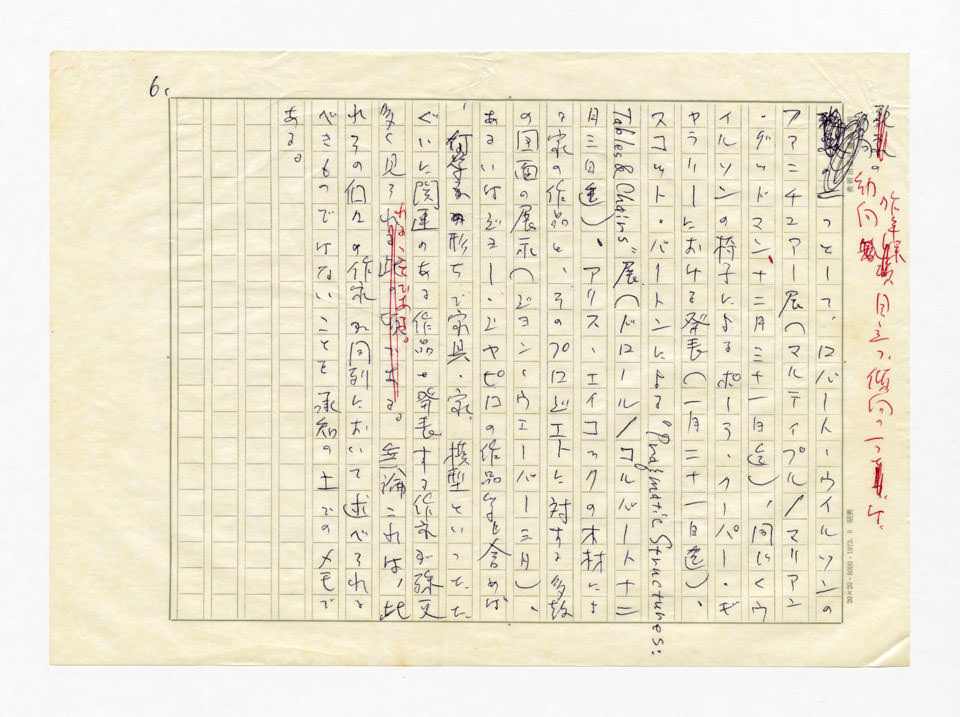 寄稿文, 美術手帖　ART FOCUS　1978年6月号