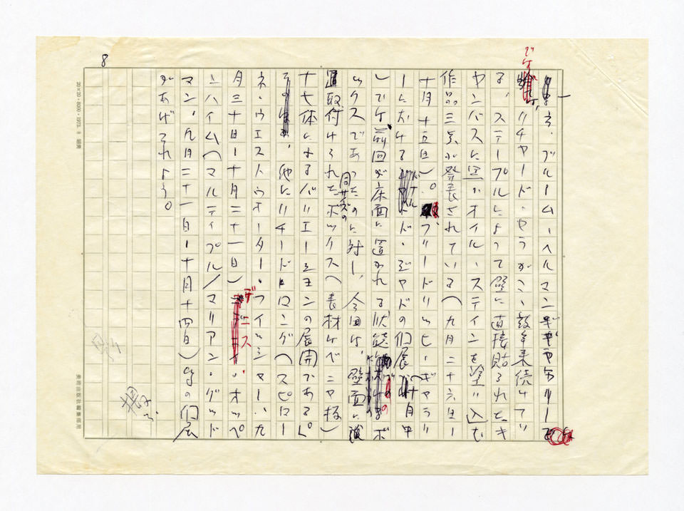 寄稿文, 美術手帖　ART FOCUS　1978年6月号