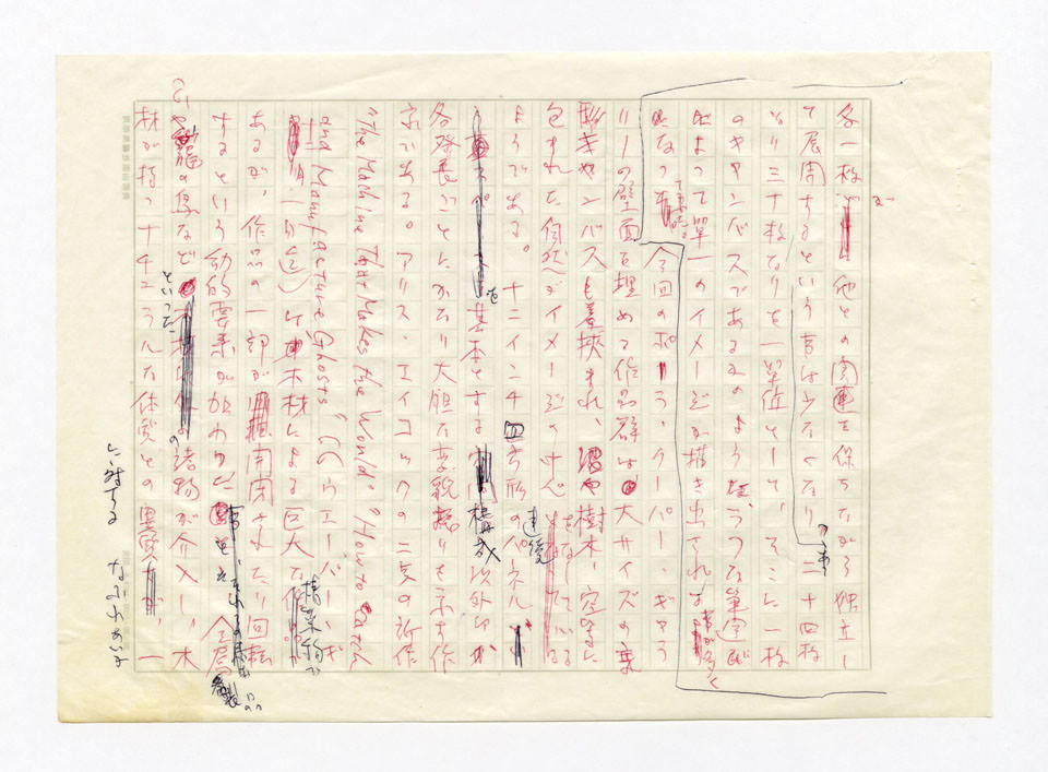 寄稿文, 美術手帖　ART FOCUS　1980年1月号