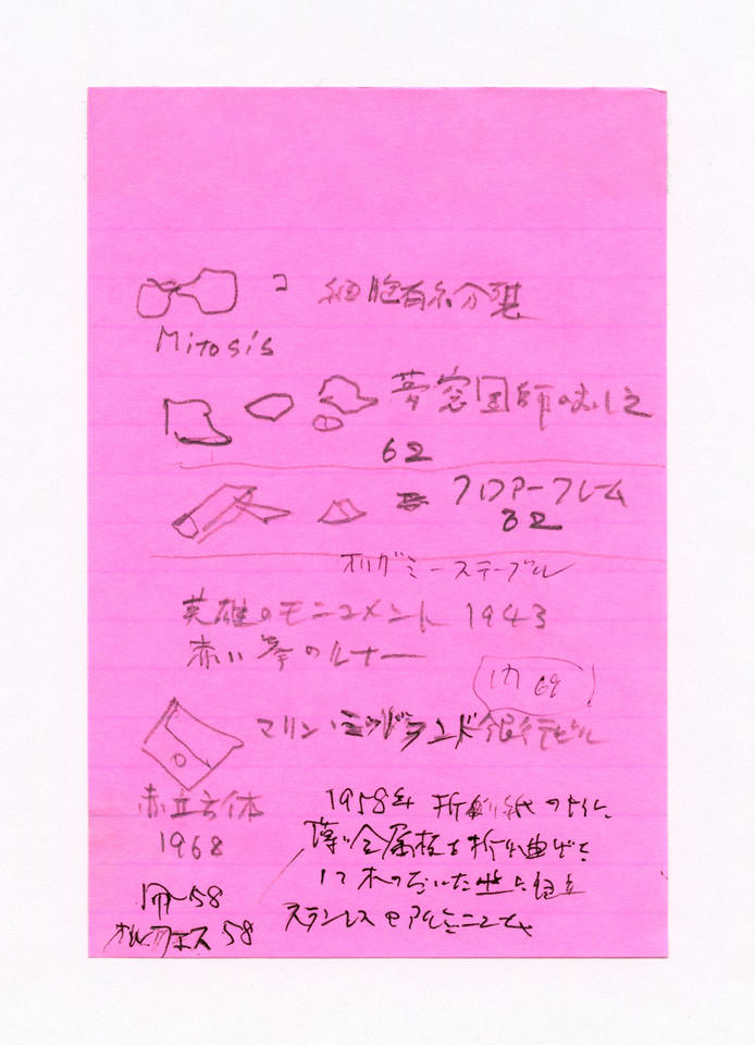 寄稿文, 芸術新潮 1968年 7月号 イサムノグチとの対話インタビューメモ