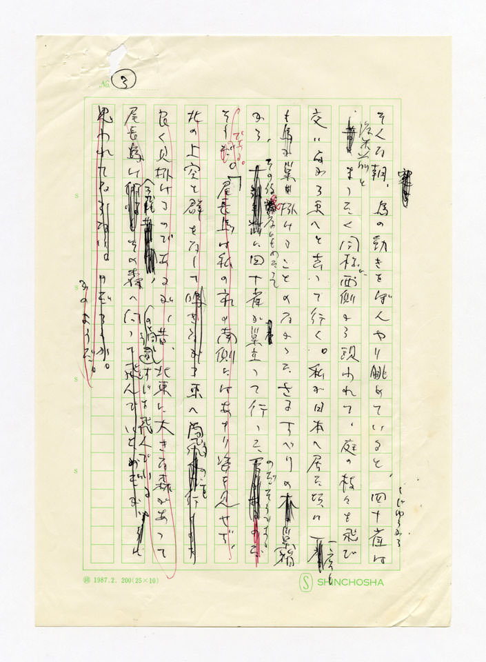 寄稿文, 「波」1988年9月号（新潮社）