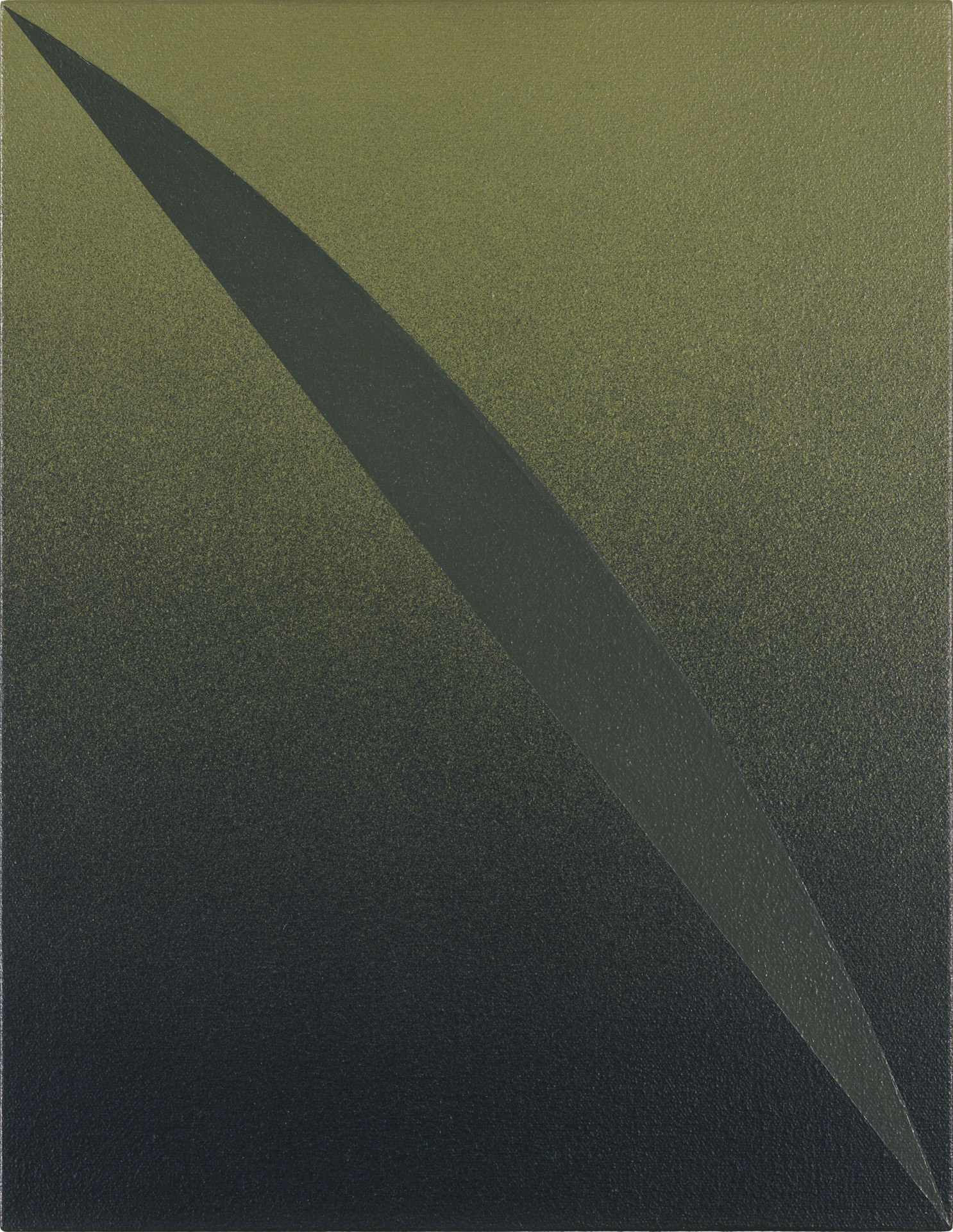 近藤竜男〈Arce: N86-1〉, アクリル・カンヴァス, 41.4×32.0, 東京画廊他個展 1987, 1986